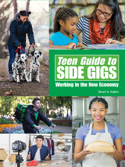 Book jacket for Teen guide to side gigs : Working in the new economy